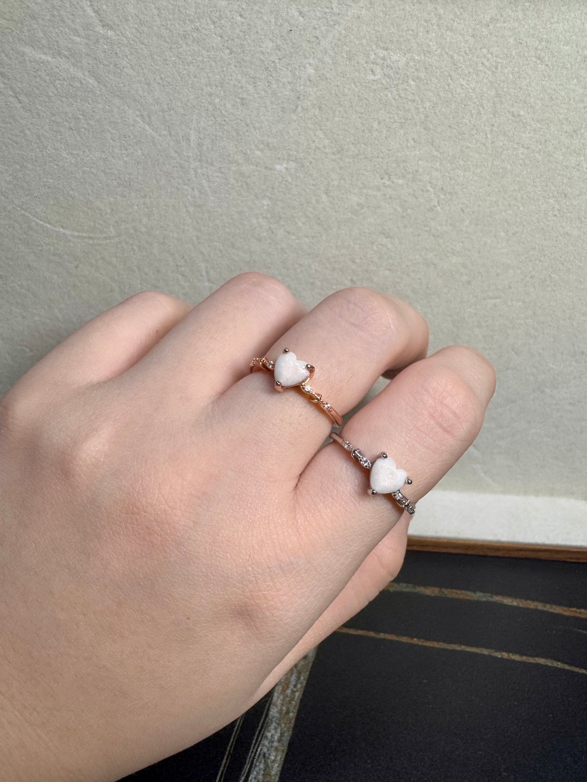 Maeve Solitaire Breastmilk Ring
