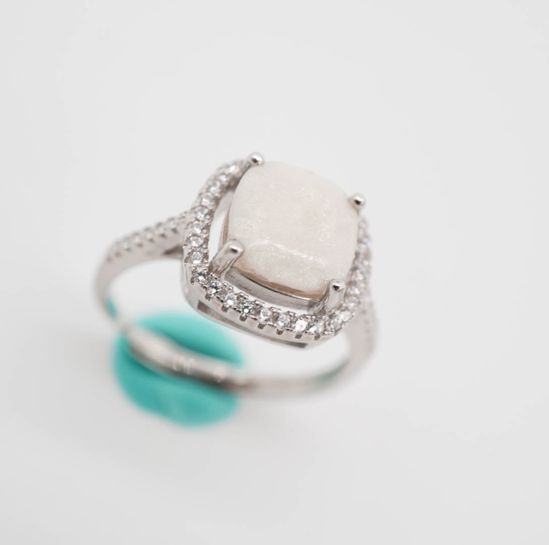 Princess Breastmilk Solitaire Ring