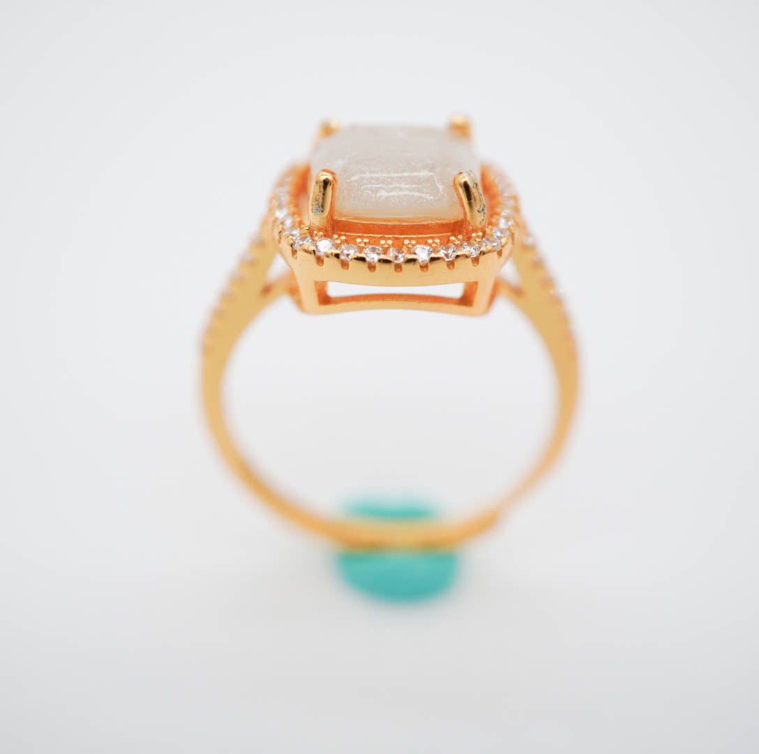 Princess Breastmilk Solitaire Ring