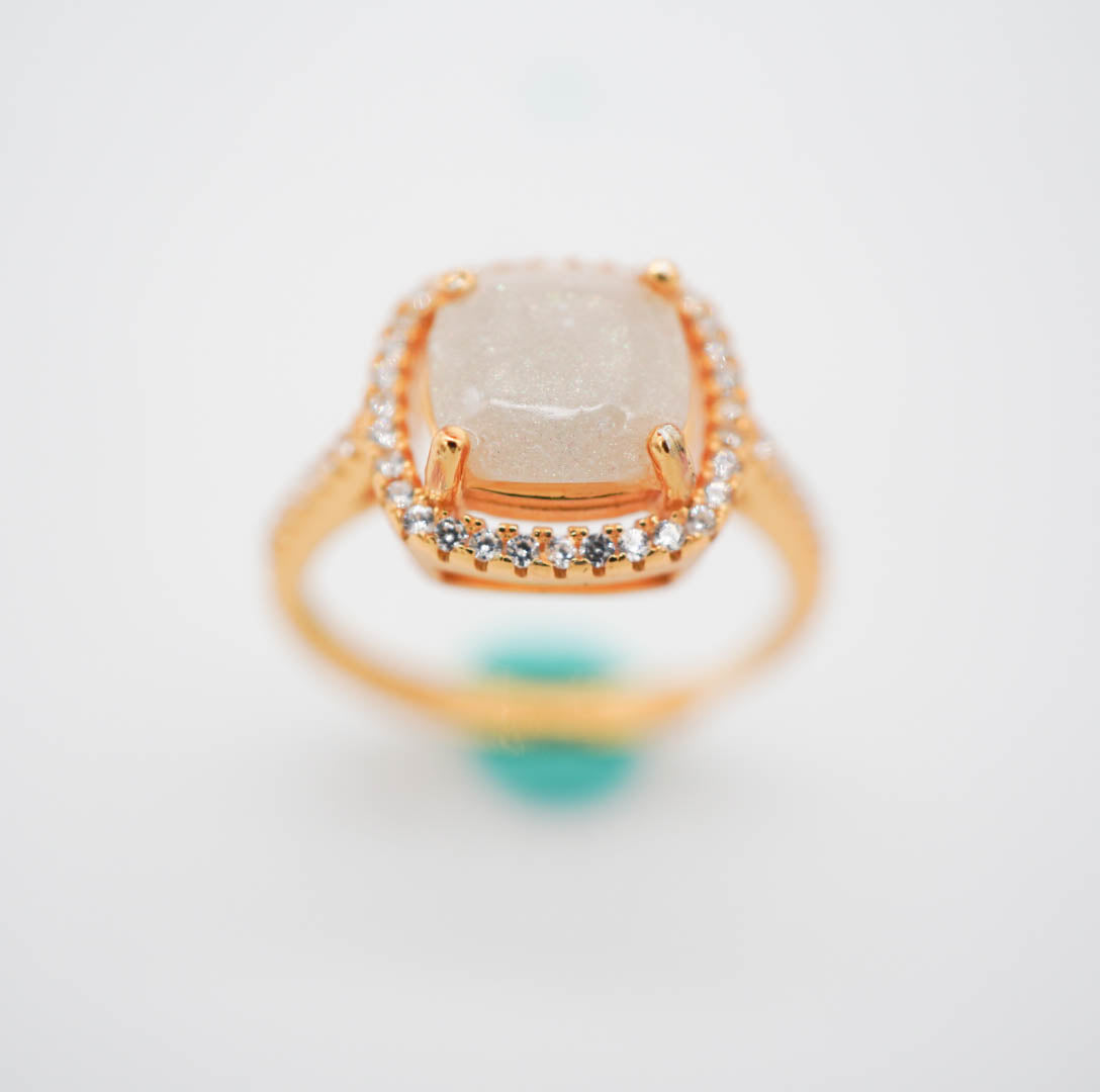 Princess Breastmilk Solitaire Ring