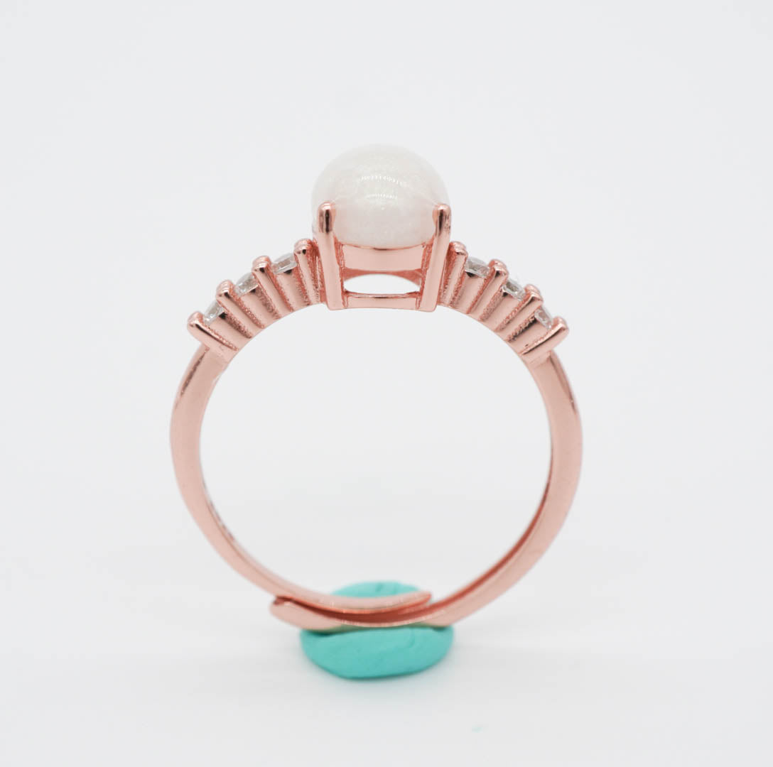 Auristelle Solitaire Breastmilk Ring