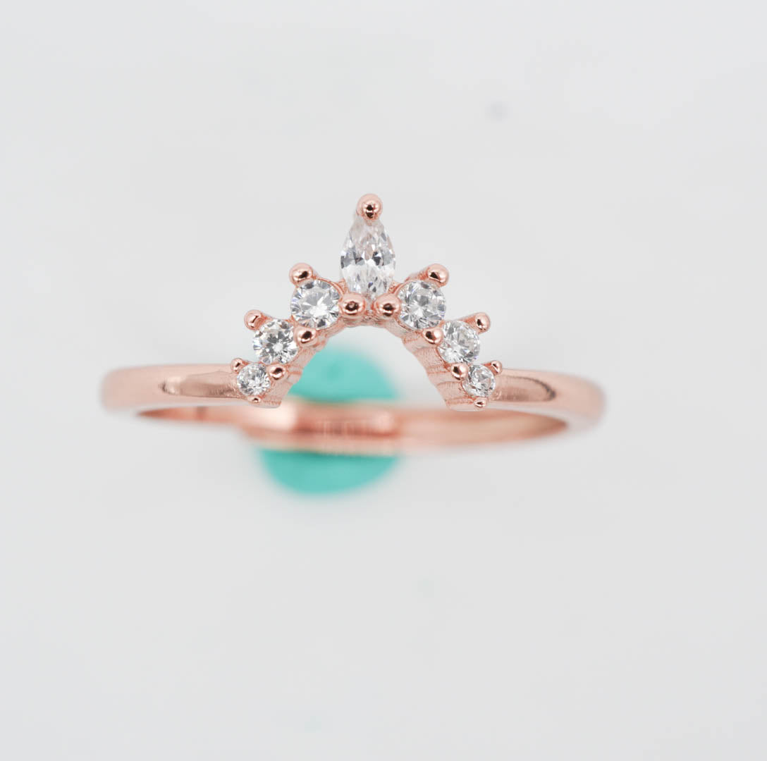 Auristelle Solitaire Breastmilk Ring