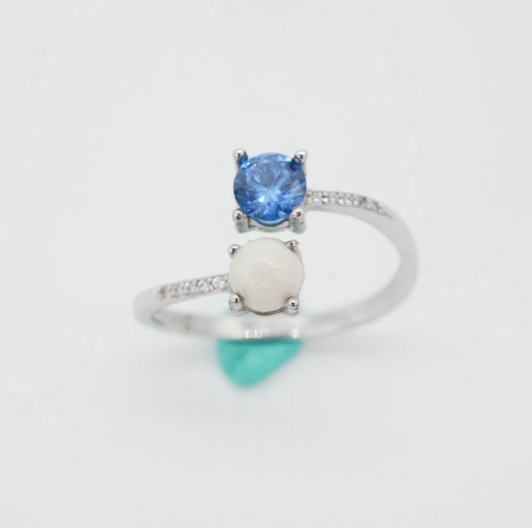Signature Birthstone Breastmilk Ring