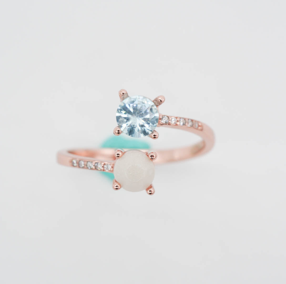 Signature Birthstone Breastmilk Ring
