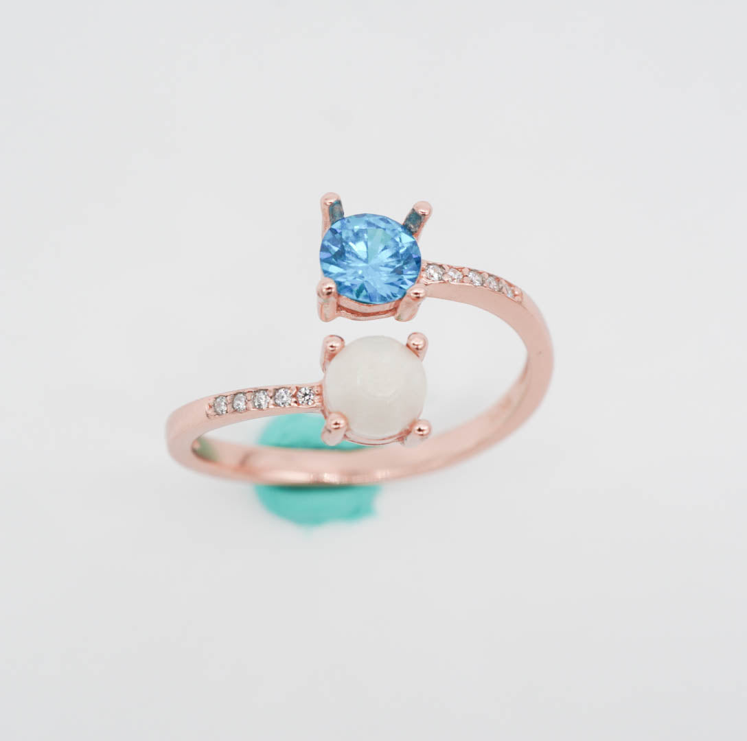 Signature Birthstone Breastmilk Ring