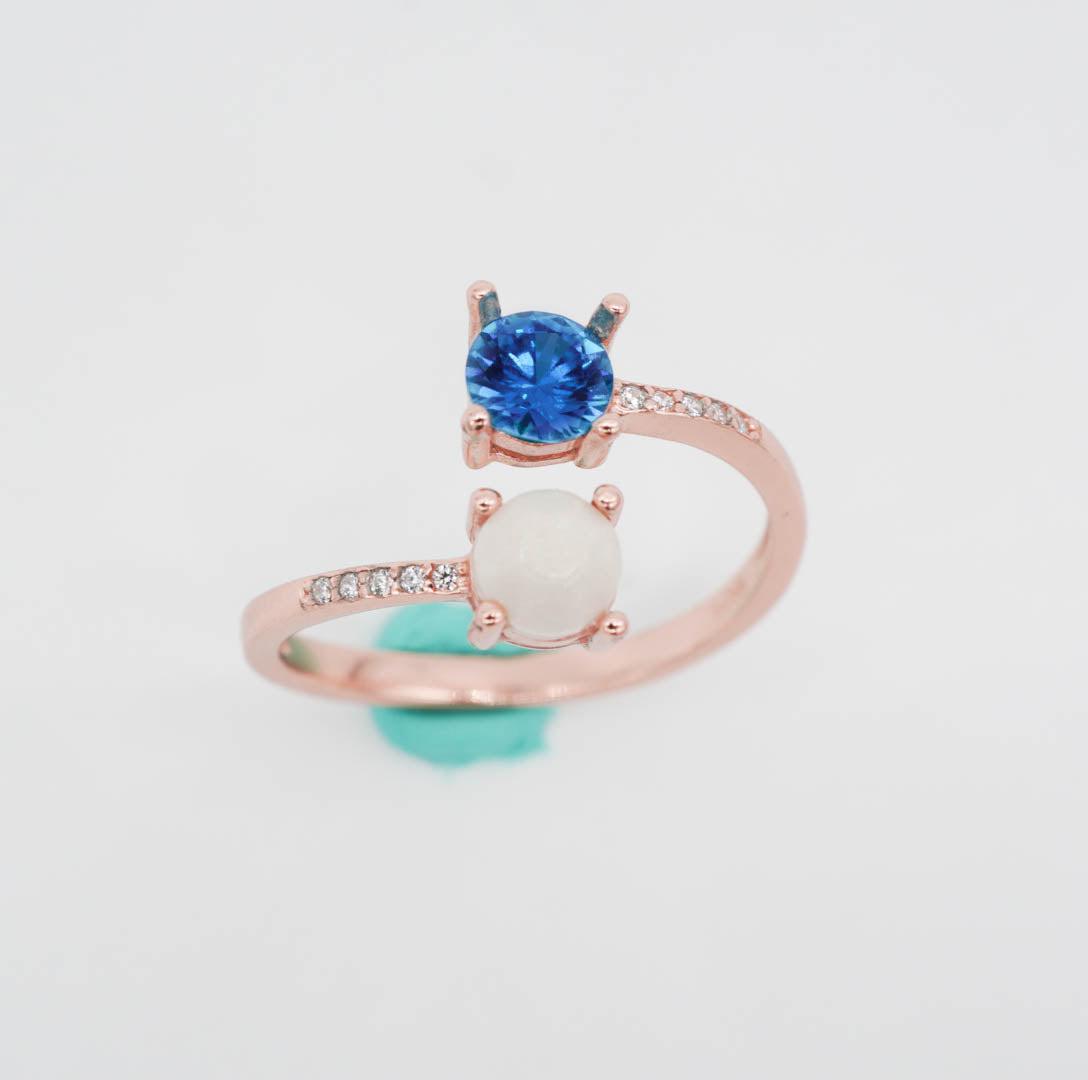Signature Birthstone Breastmilk Ring
