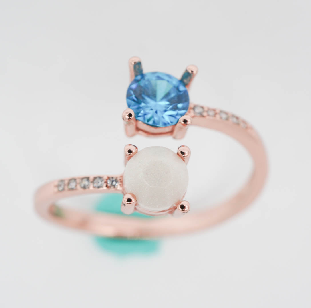 Signature Birthstone Breastmilk Ring