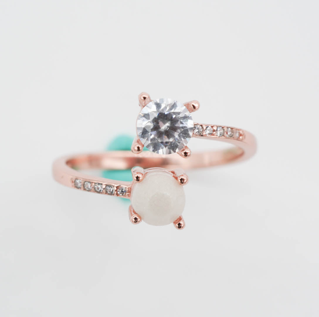 Signature Birthstone Breastmilk Ring