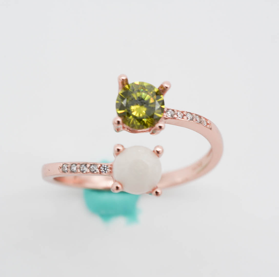 Signature Birthstone Breastmilk Ring