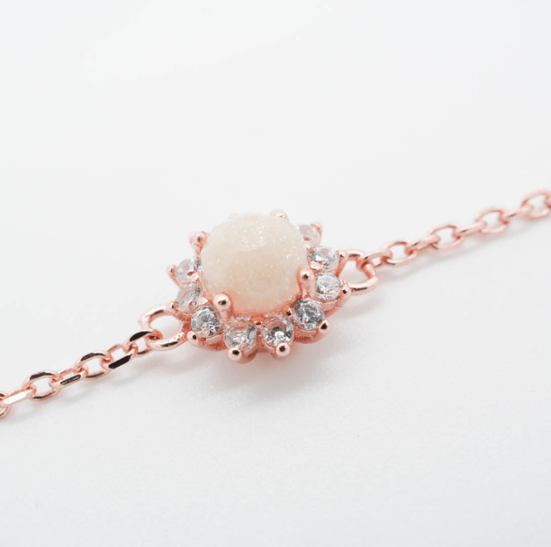Stella Solitaire Breastmilk Bracelet