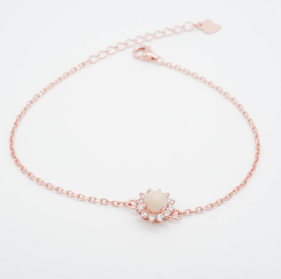Stella Solitaire Breastmilk Bracelet