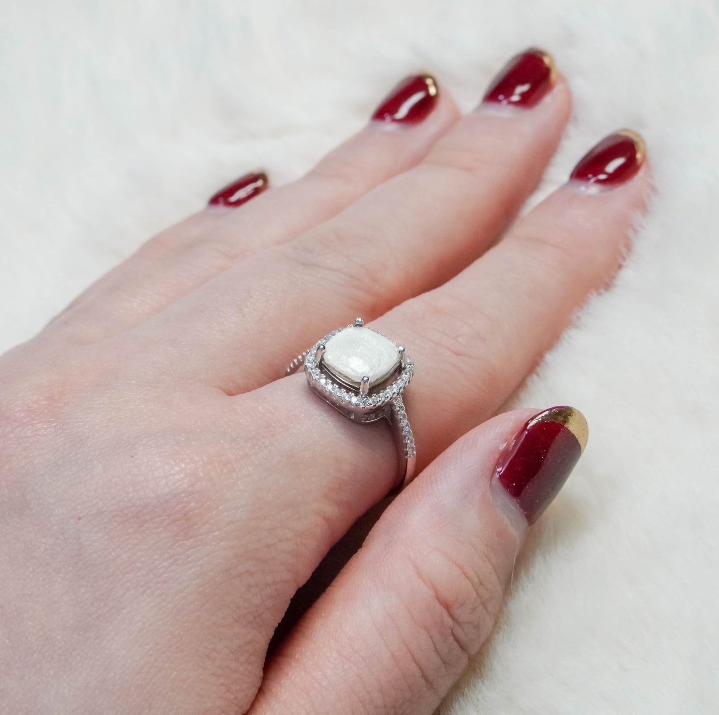 Princess Breastmilk Solitaire Ring