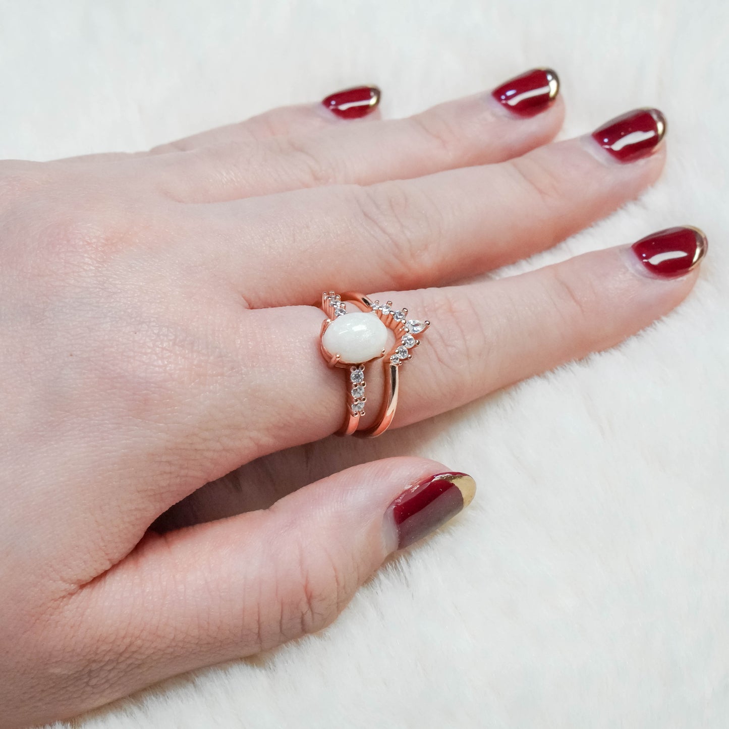 Auristelle Solitaire Breastmilk Ring