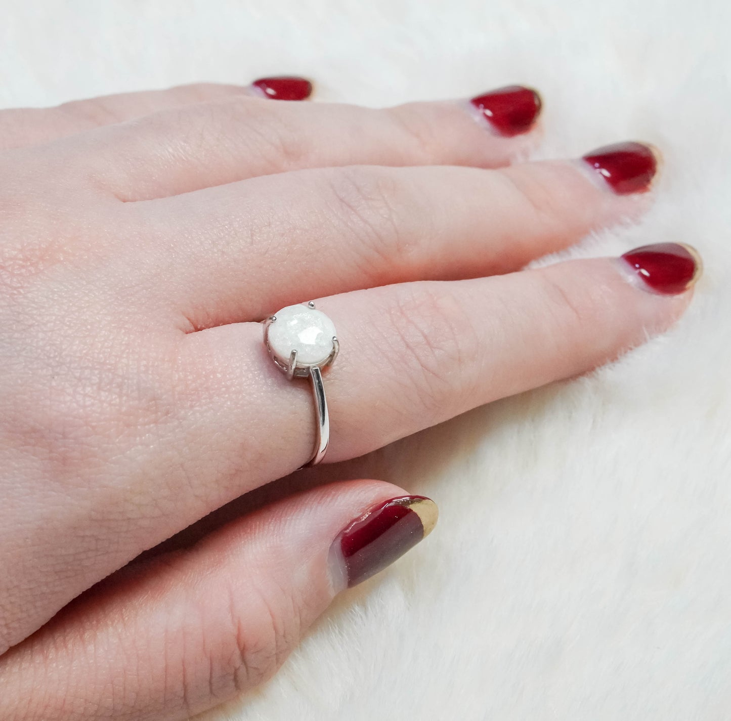 Pure Solitaire Breastmilk Ring