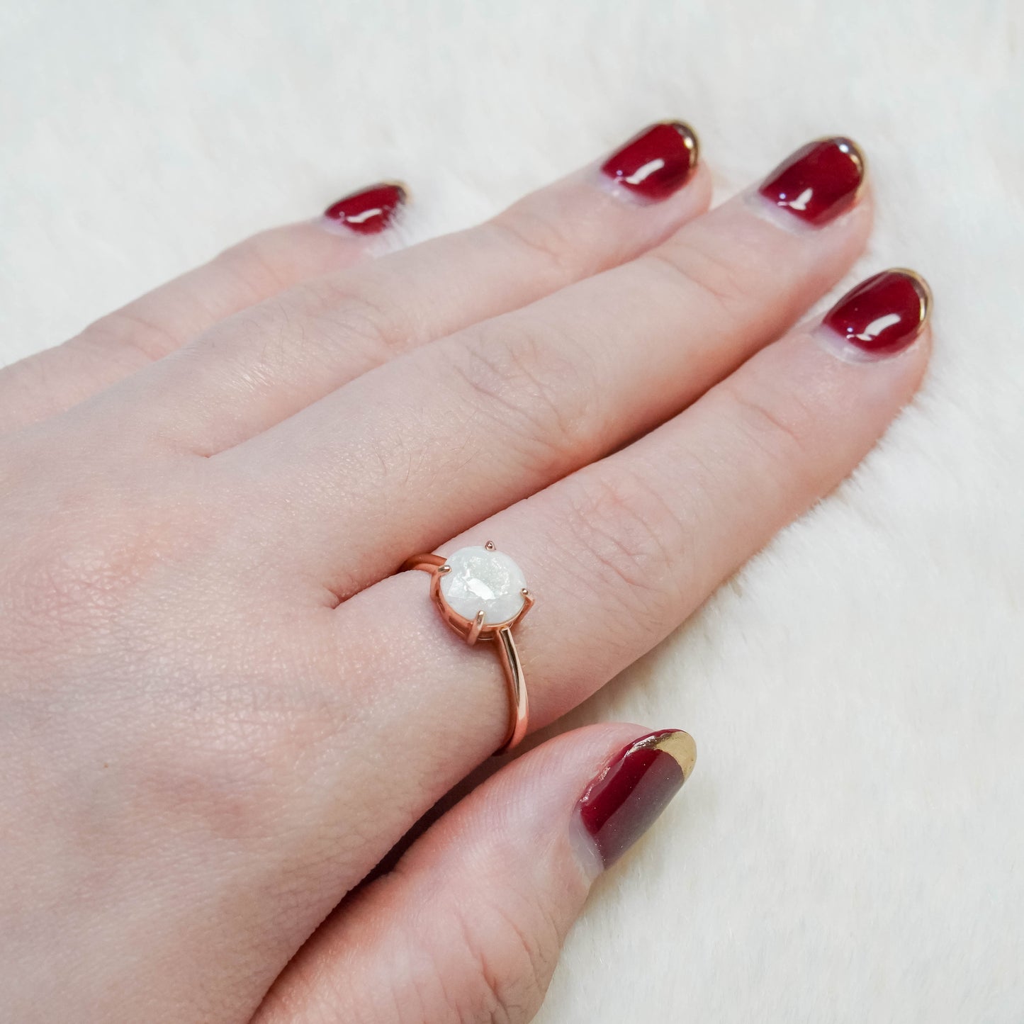 Pure Solitaire Breastmilk Ring