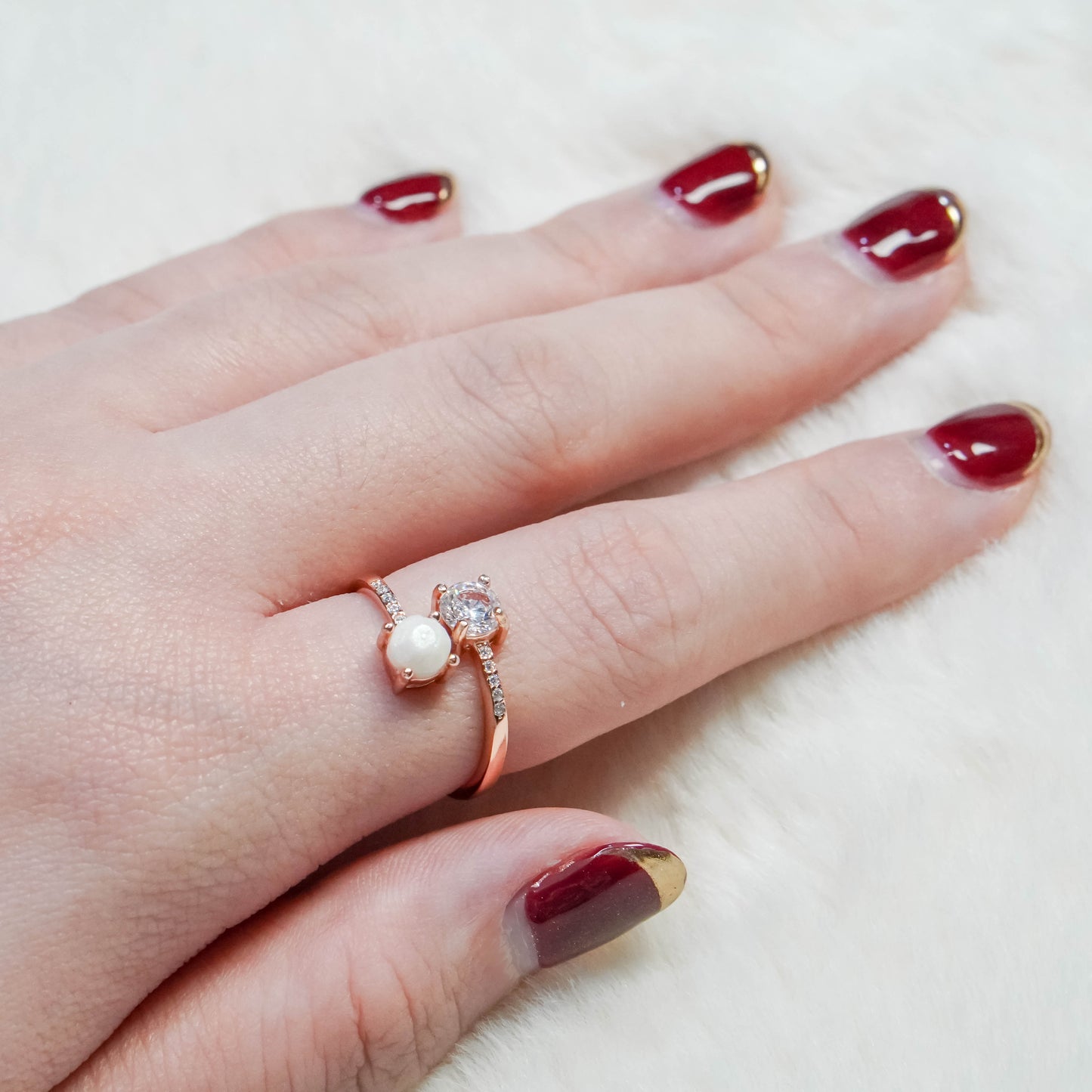 Signature Birthstone Breastmilk Ring