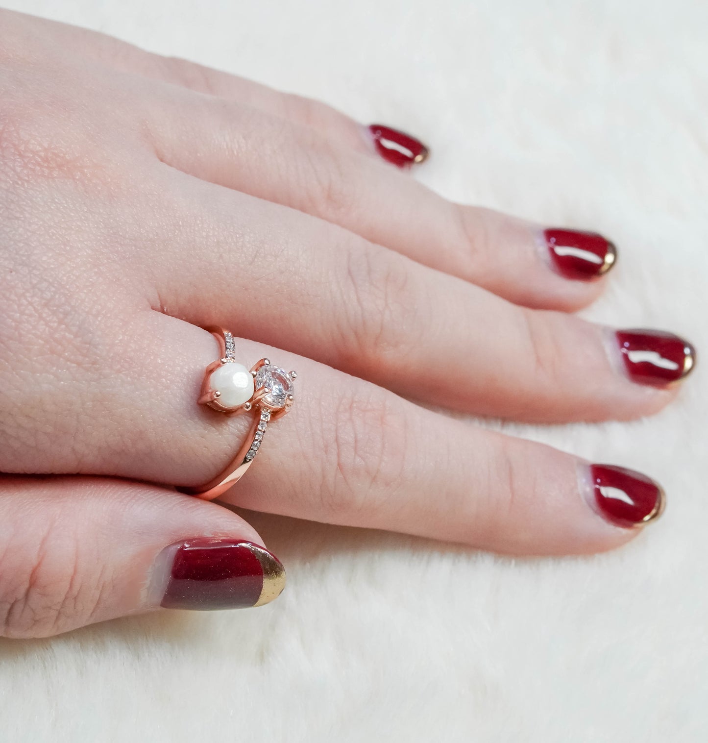 Signature Birthstone Breastmilk Ring