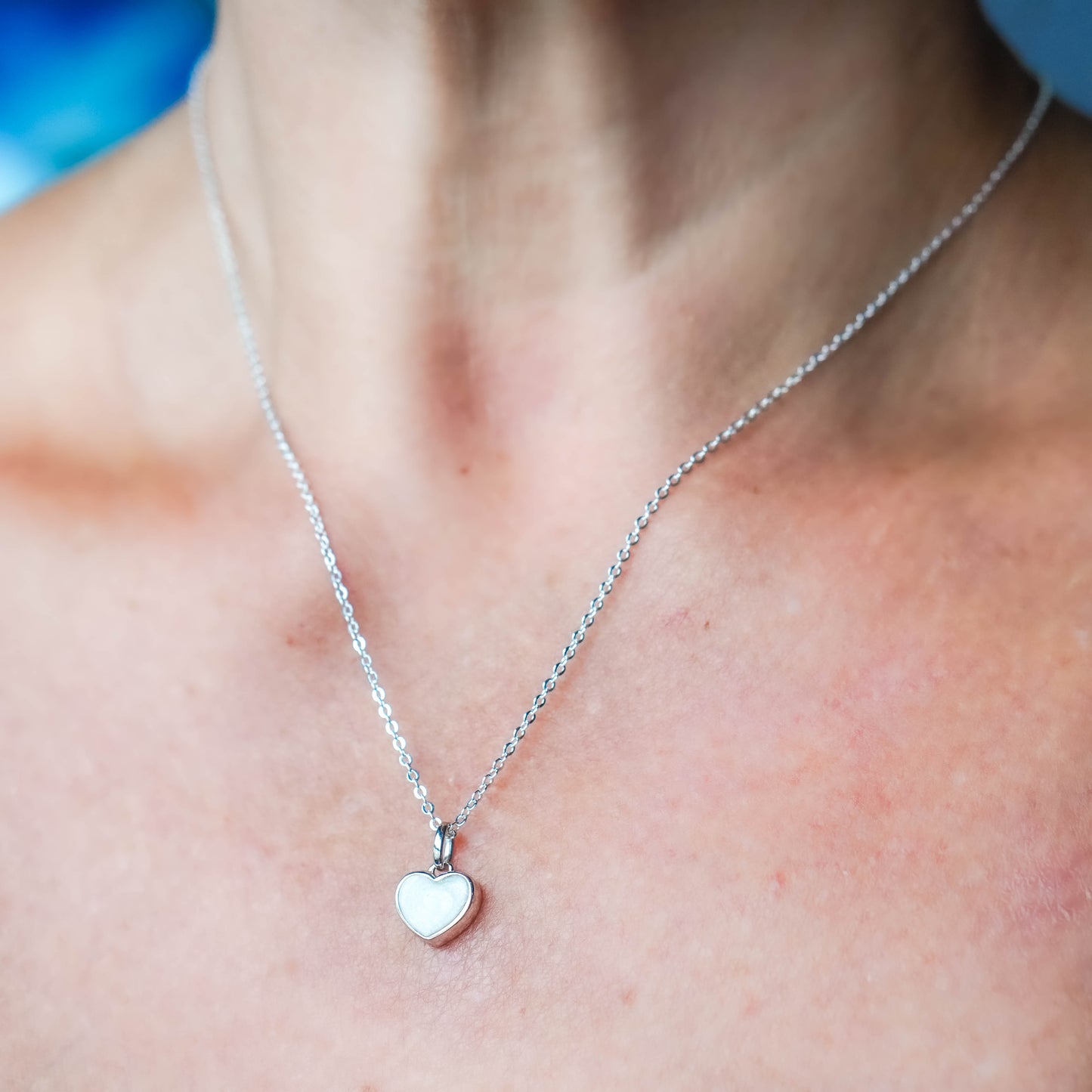 Aria Heart Breastmilk Pendant