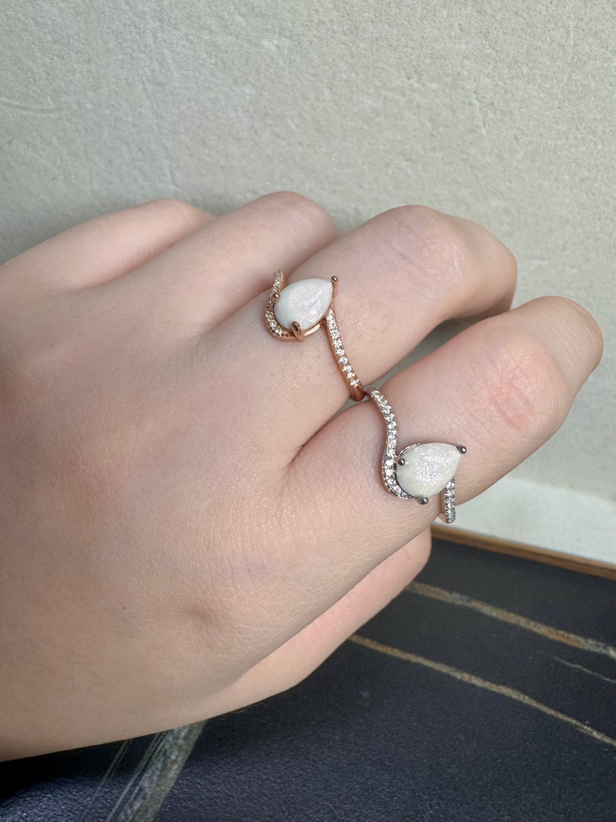 Emellia Solitaire Breastmilk Ring