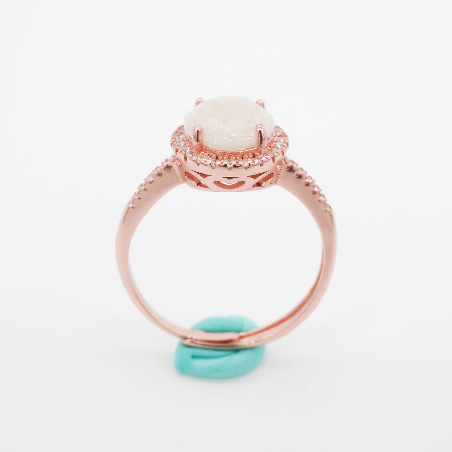 Classic Solitaire Breastmilk Ring