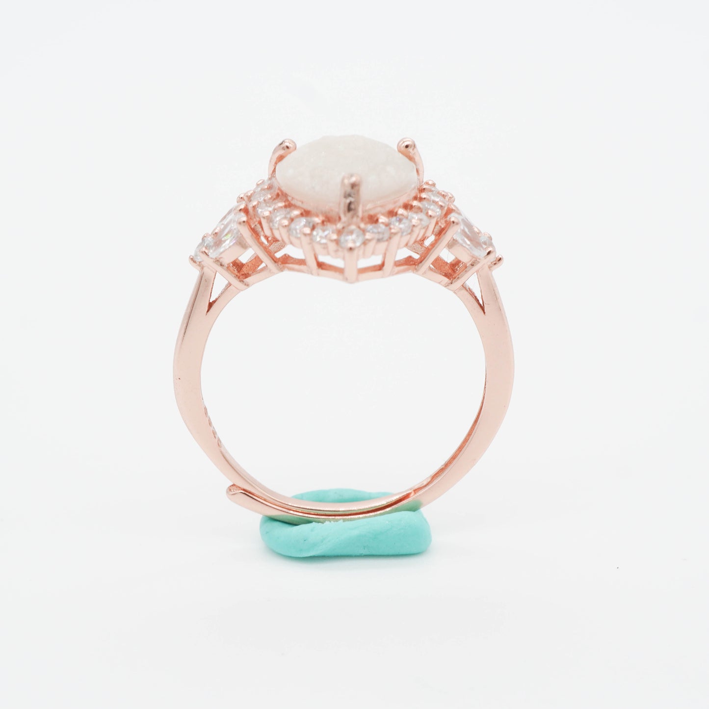 Heart Solitaire Breastmilk Ring