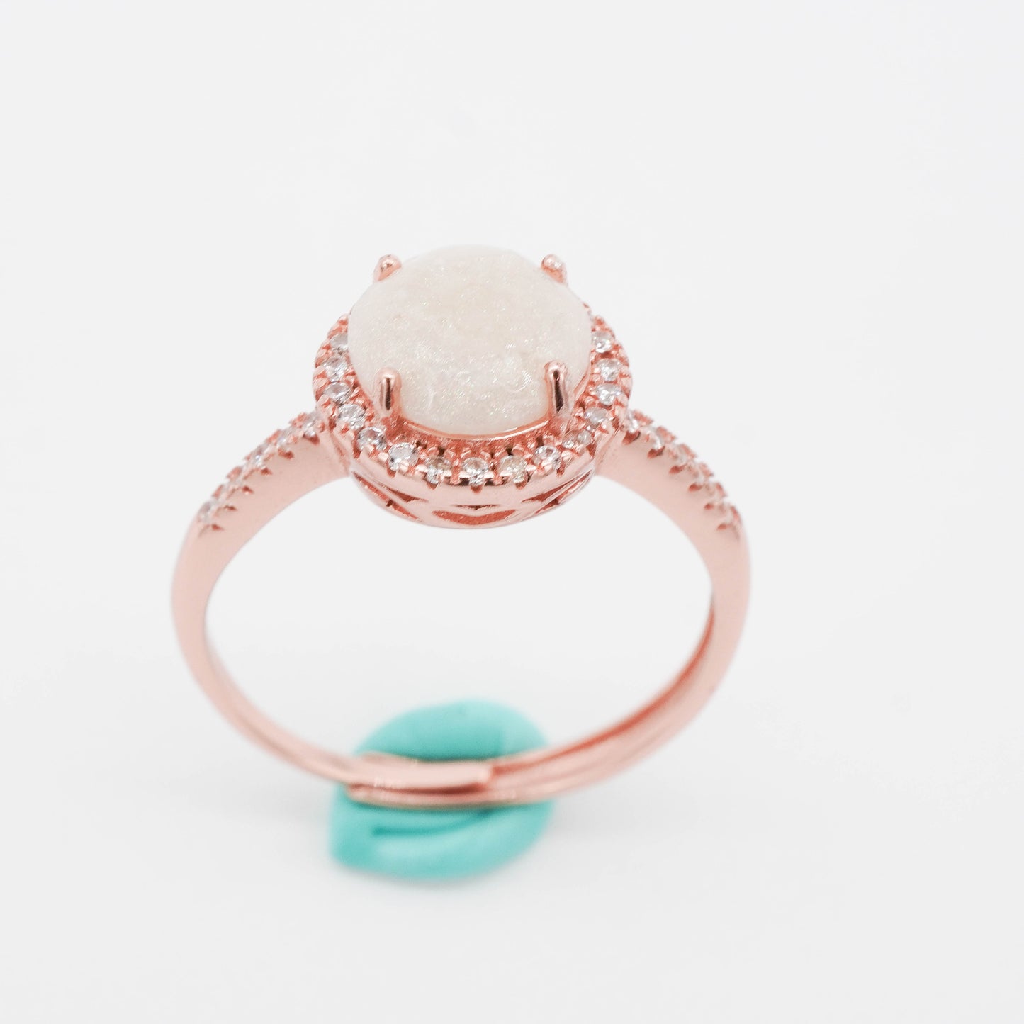 Classic Solitaire Breastmilk Ring