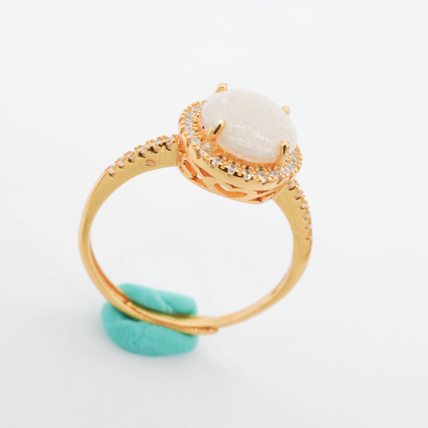 Classic Solitaire Breastmilk Ring