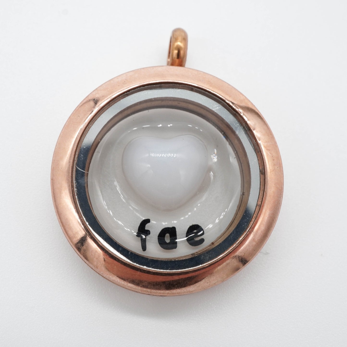Petite Locket with Clear Background