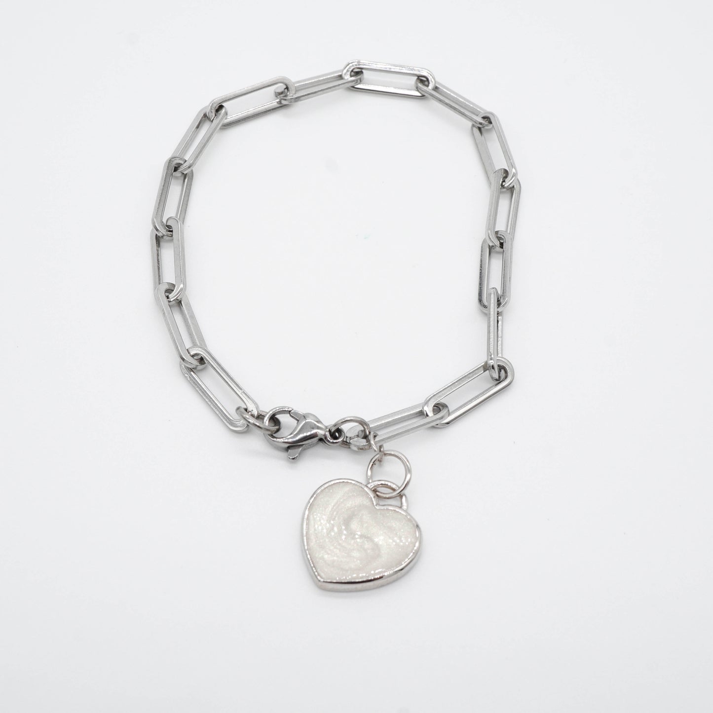 Ava Heart Breastmilk Bracelet