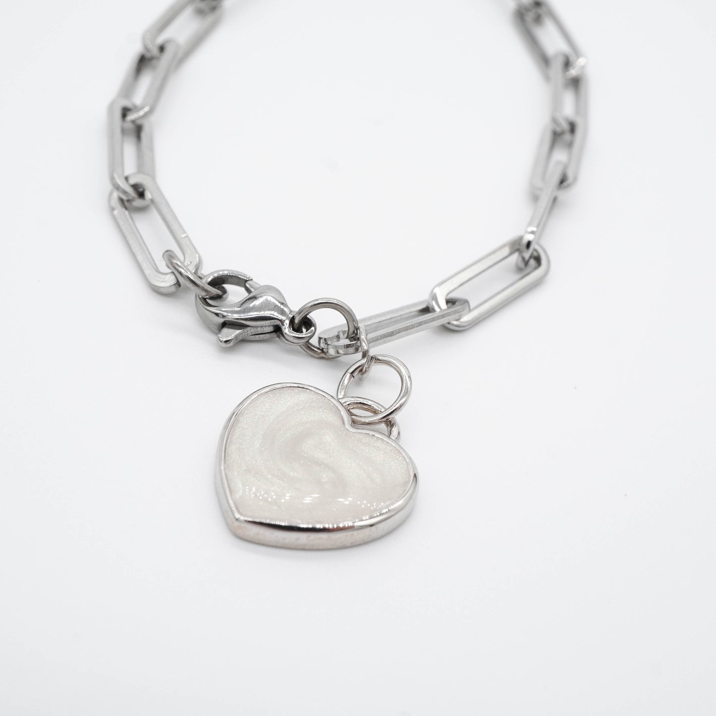 Ava Heart Breastmilk Bracelet