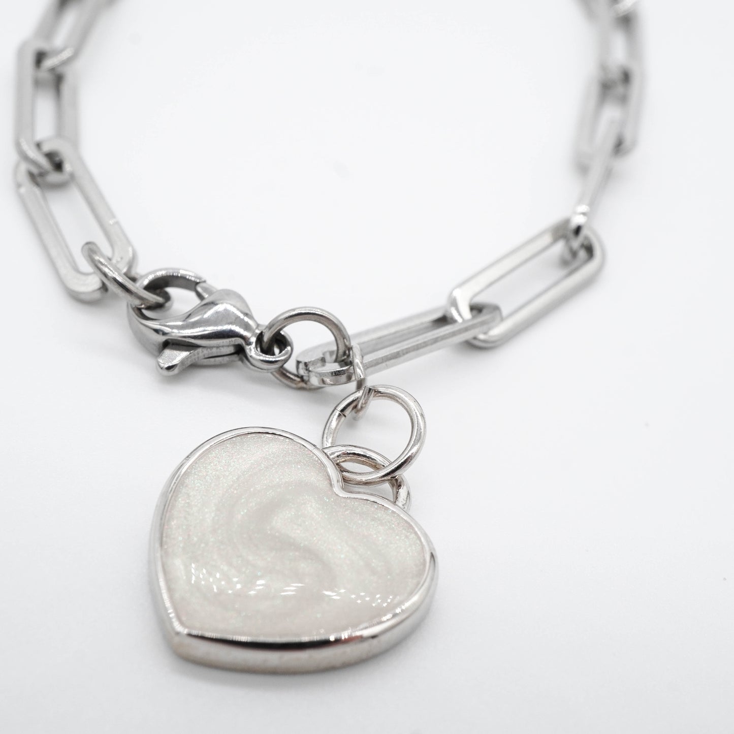 Ava Heart Breastmilk Bracelet