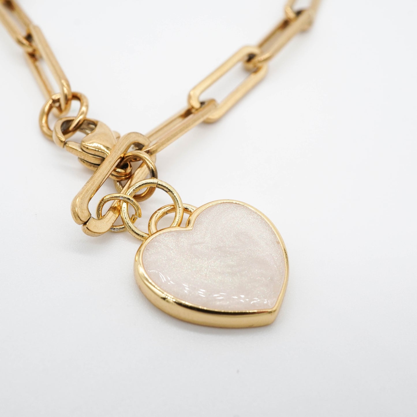 Ava Heart Breastmilk Bracelet
