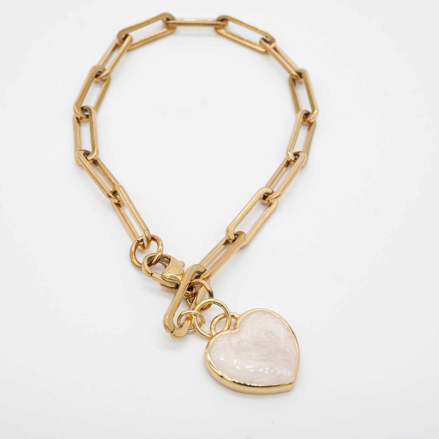 Ava Heart Breastmilk Bracelet