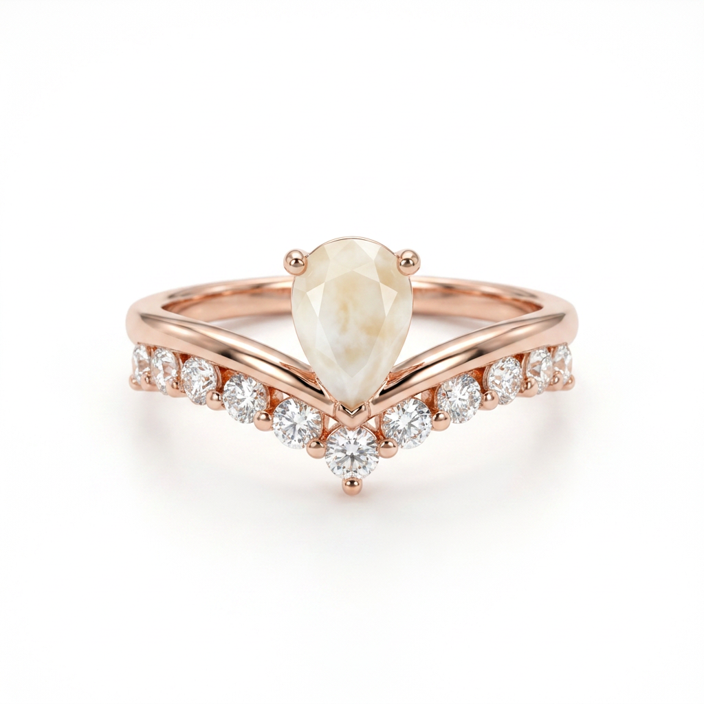 Valerie Solitaire Breastmilk Ring