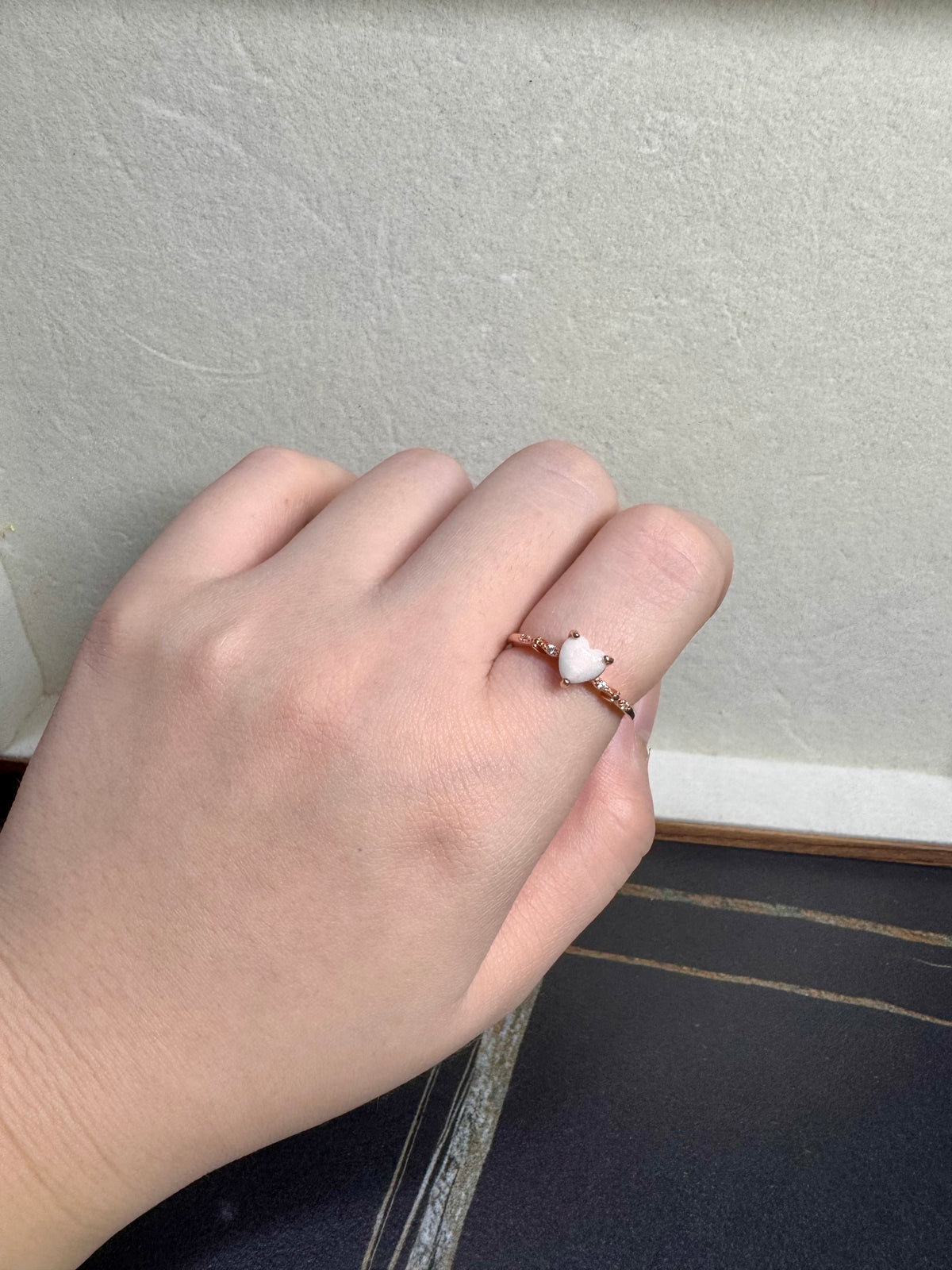 Maeve Solitaire Breastmilk Ring