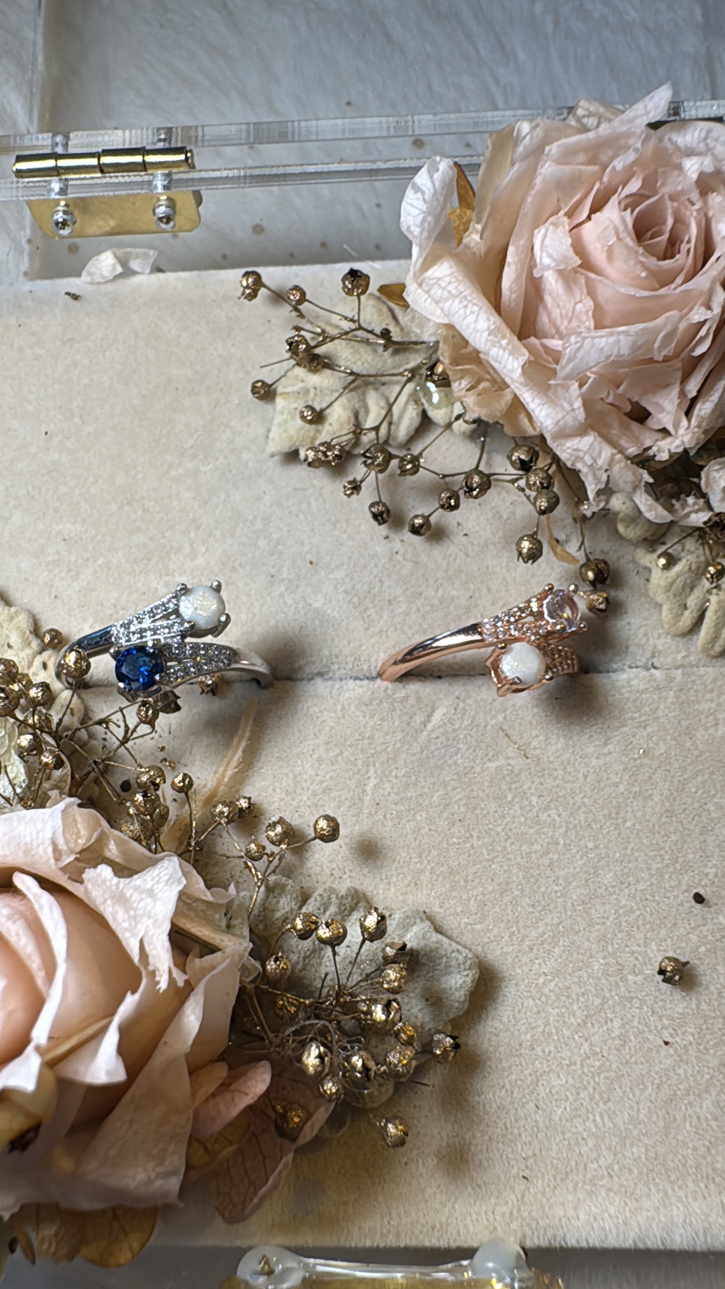 Josie Birthstone Breastmilk Ring