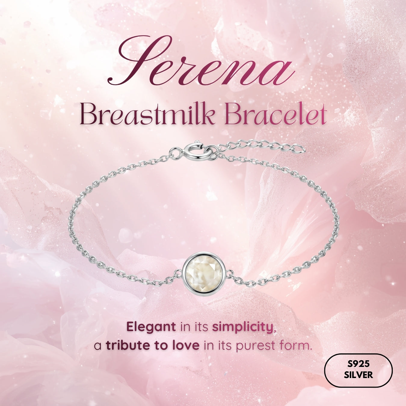 Serena Breastmilk Bracelet