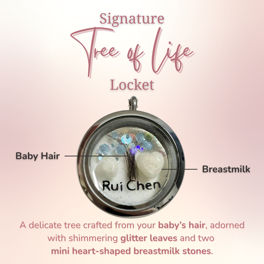 Signature Locket with Tree of Life | 2 Elements