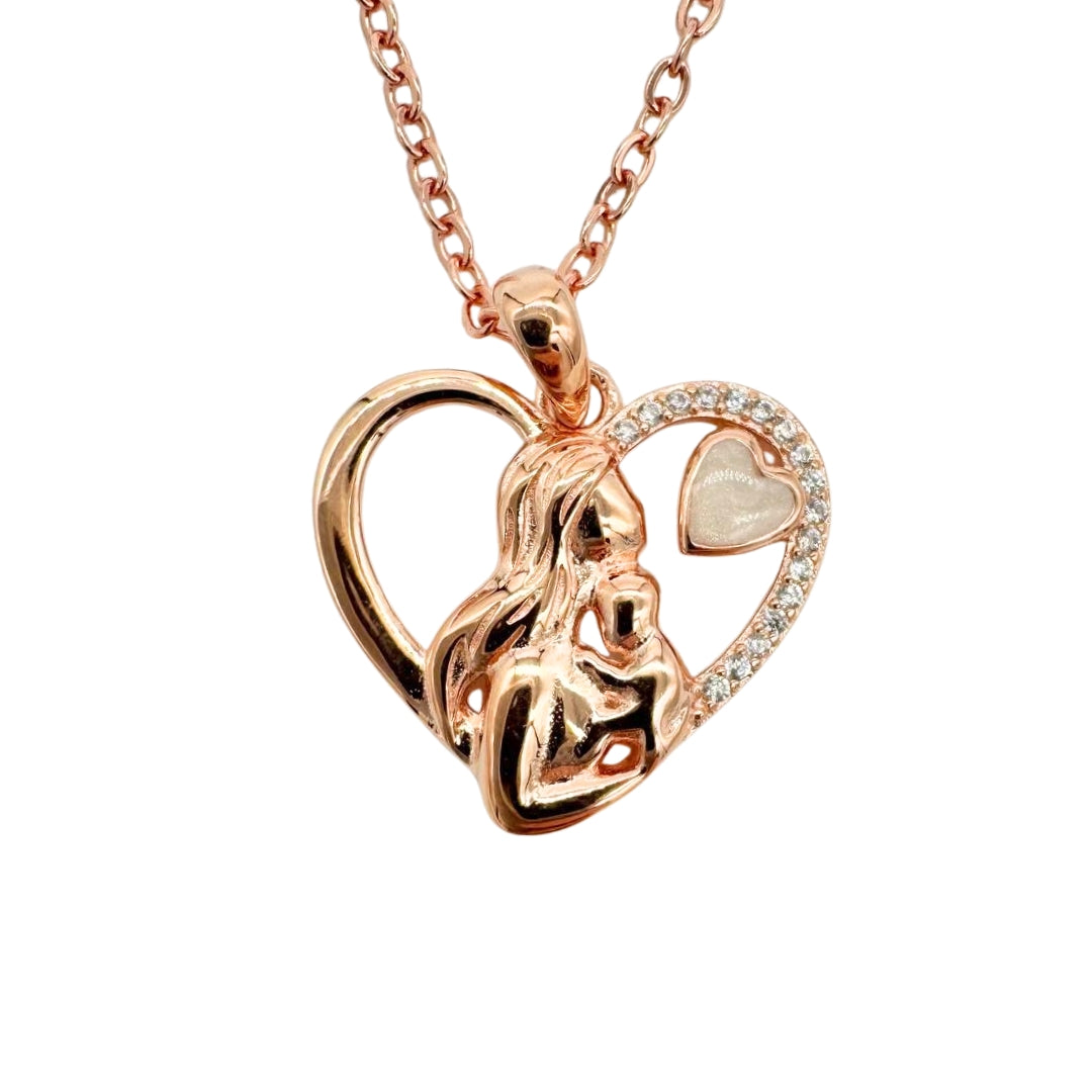 Embrace Heart Breastmilk Pendant