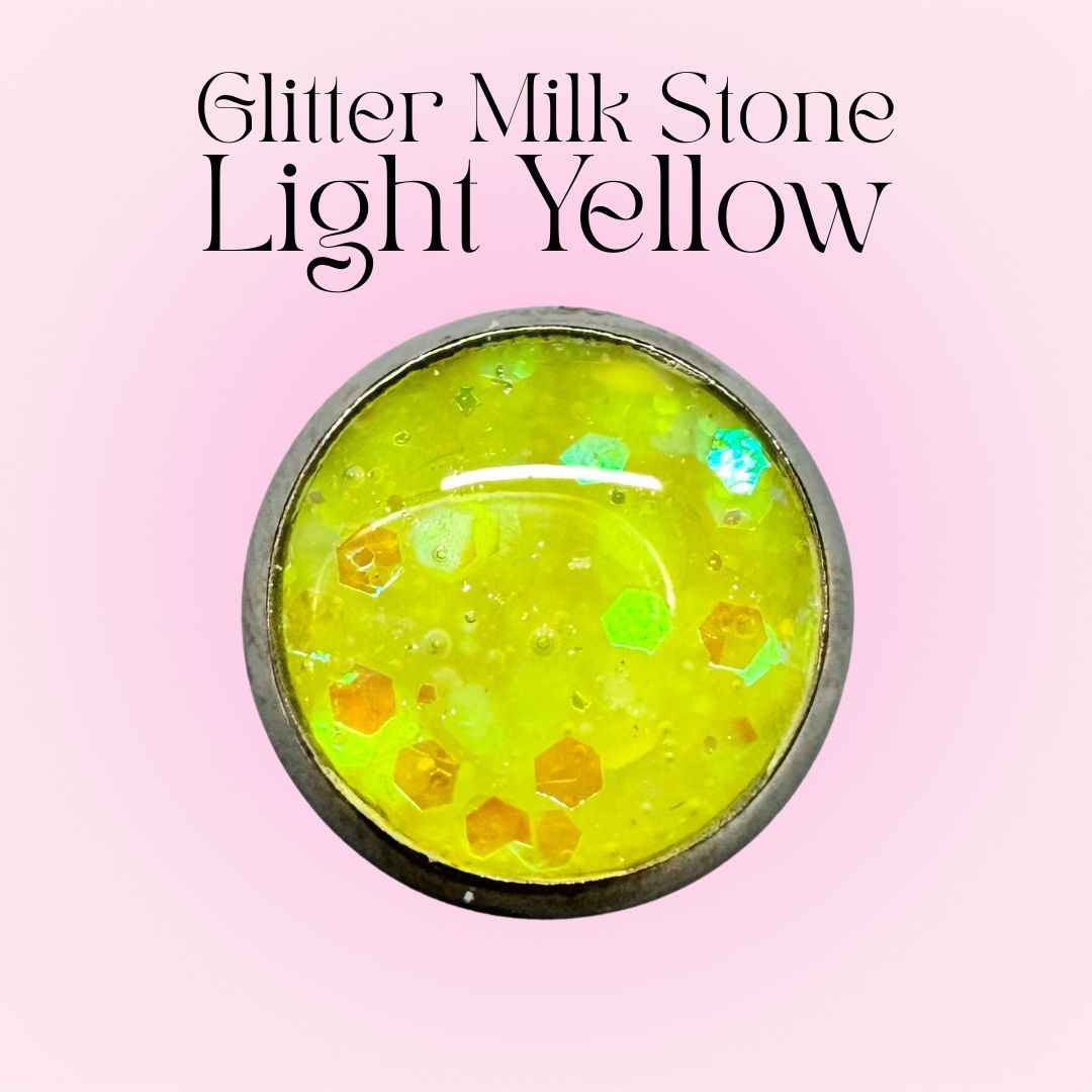 Add Glitter to Milkstone