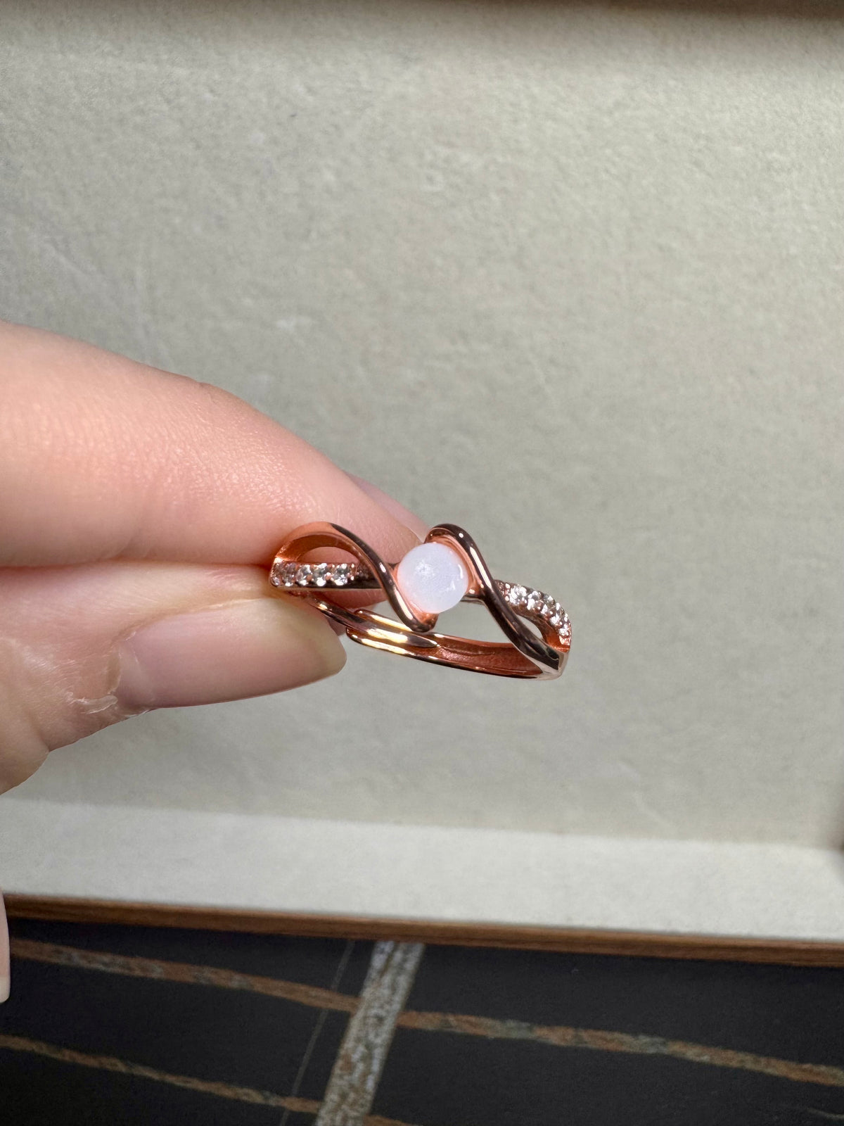 Sophie Solitaire Breastmilk Ring