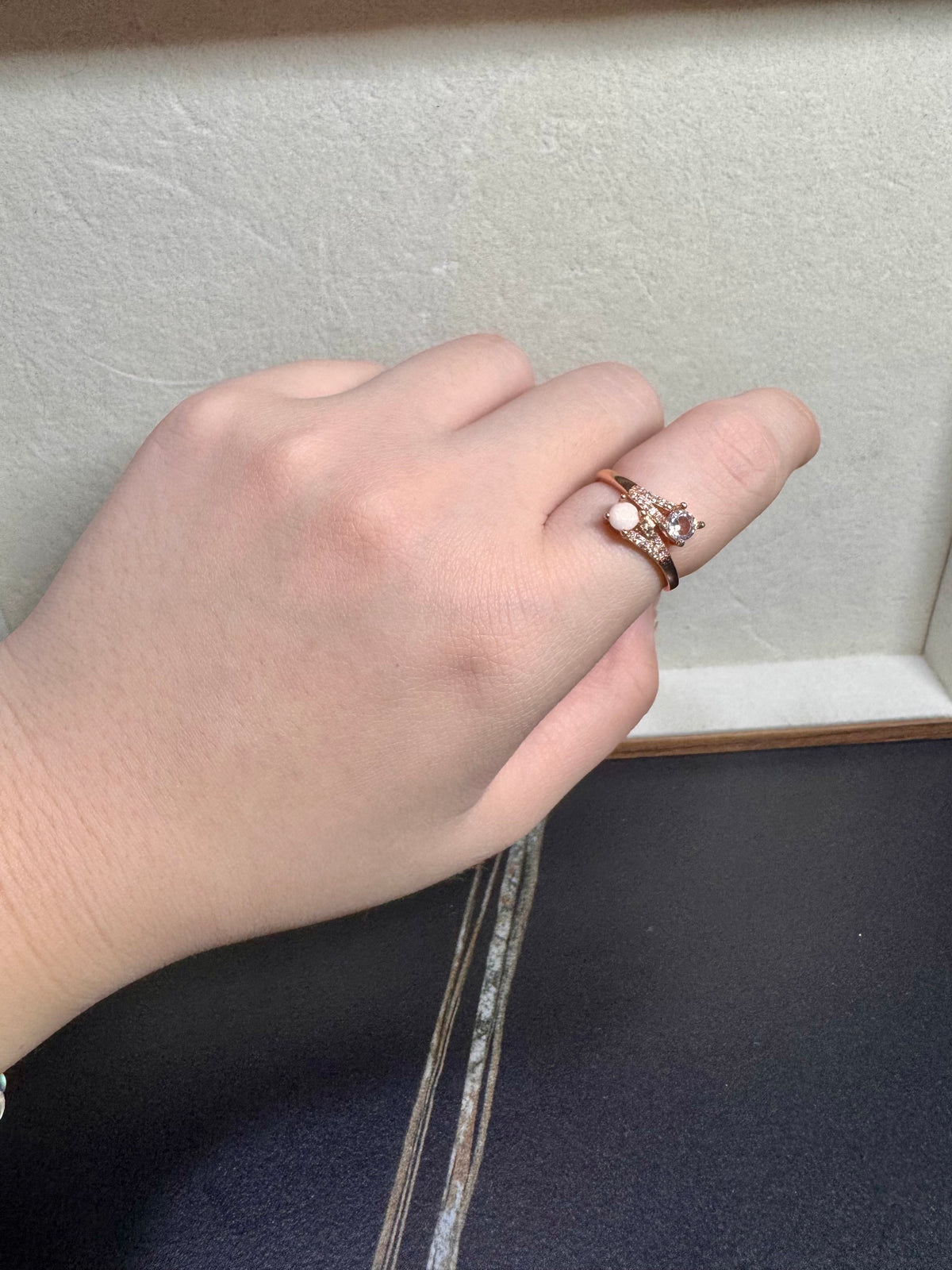 Josie Birthstone Breastmilk Ring