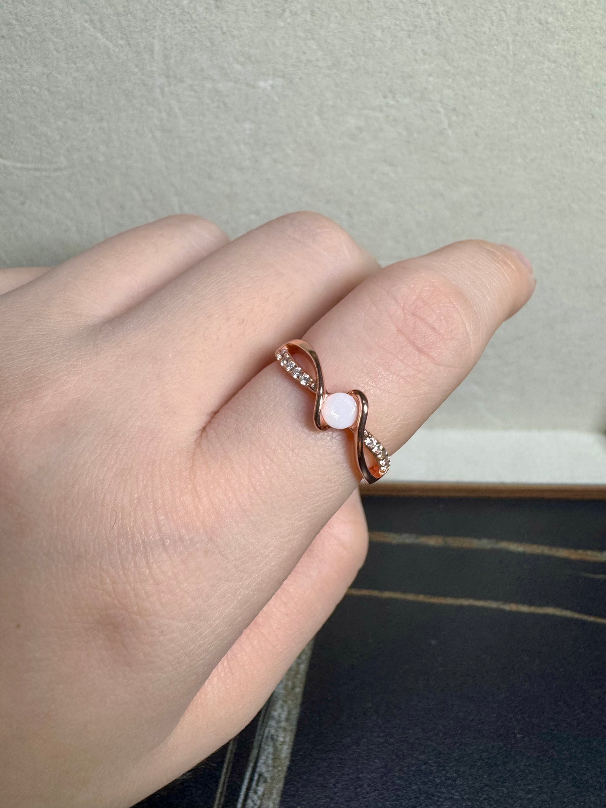 Sophie Solitaire Breastmilk Ring