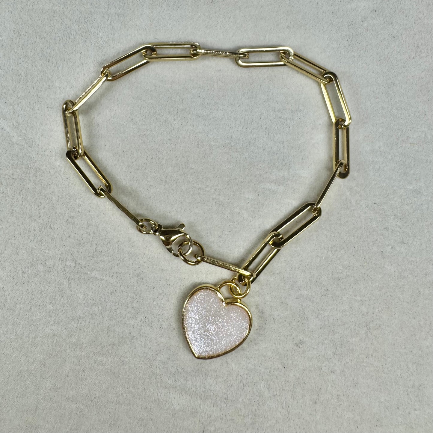 Ava Heart Breastmilk Bracelet