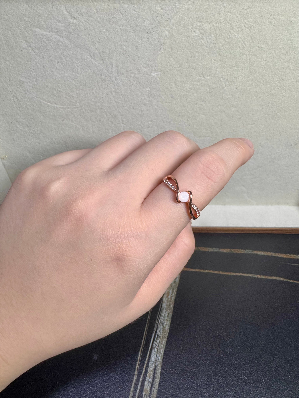 Sophie Solitaire Breastmilk Ring