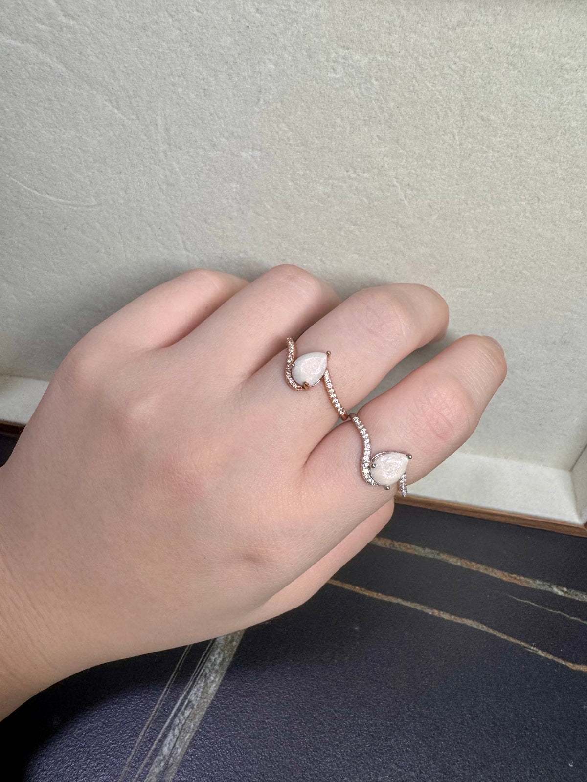 Emellia Solitaire Breastmilk Ring