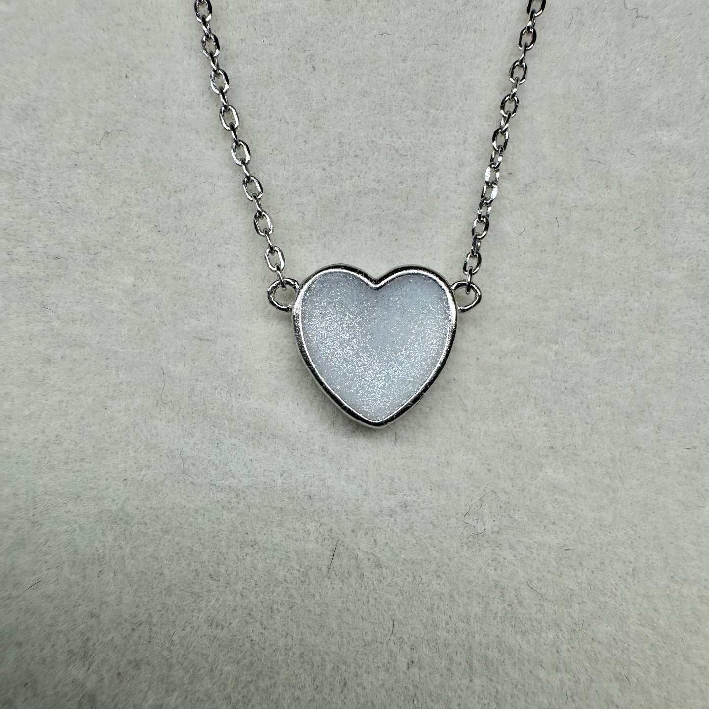 Single Heart Breastmilk Necklace