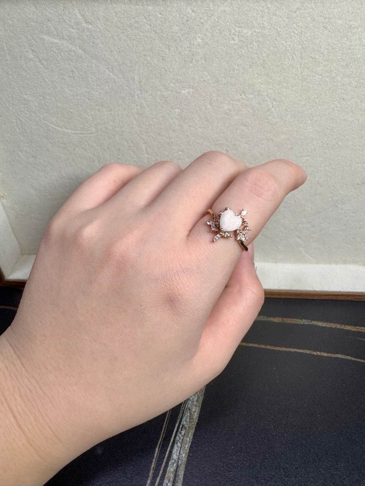 Giselle Solitaire Breastmilk Ring