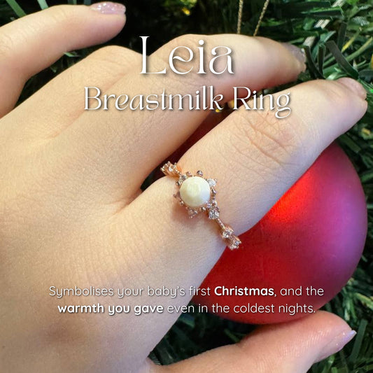 Leia Breastmilk Ring