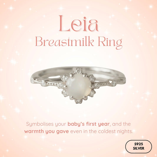 Leia Breastmilk Ring